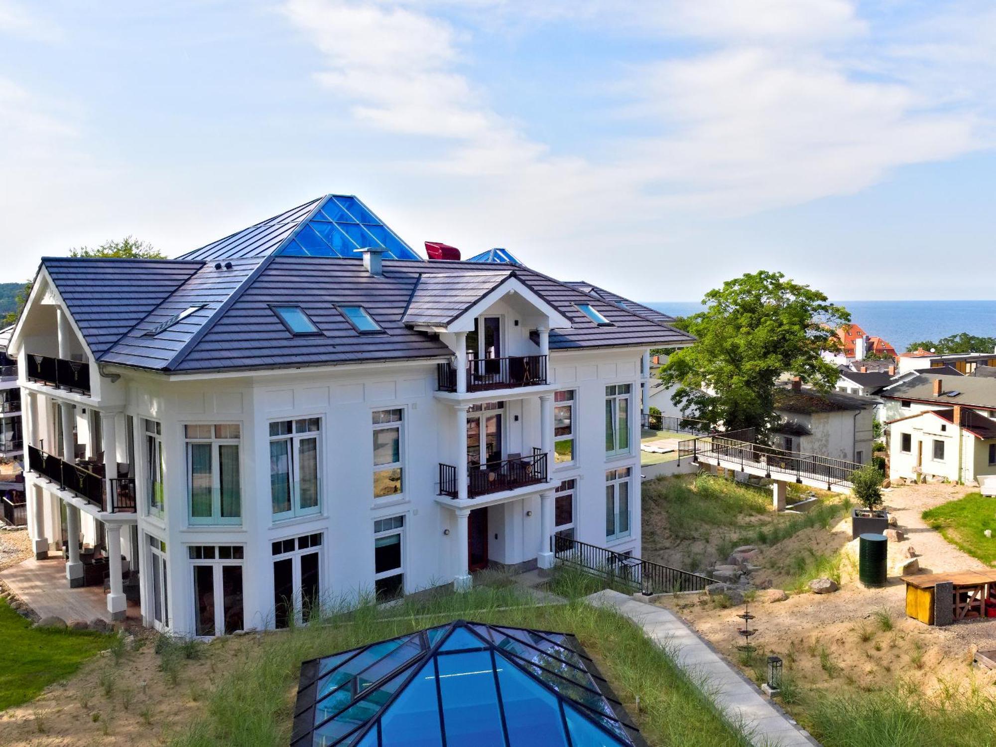 Meeressterne Schlossappartements Heringsdorf ภายนอก รูปภาพ